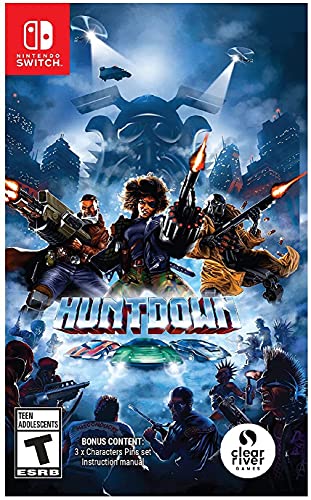 Huntdown - (NSW) Nintendo Switch Video Games Crescent Marketing and Distribution   