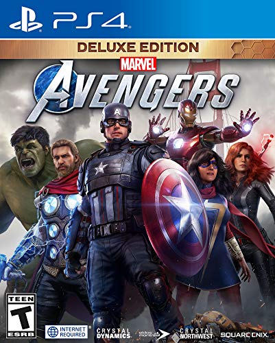 Marvel's Avengers: Deluxe Edition - (PS4) PlayStation 4 [UNBOXING] Video Games Square Enix   