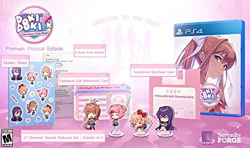 Doki Doki Literature Club Plus! Premium Physical Edition – (PS4) PlayStation 4 [UNBOXING] Video Games Serenity Forge   