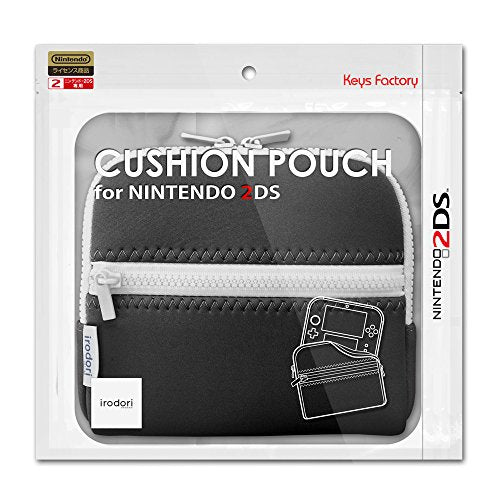 Keys Factory Nintendo 2DS Cushion Pouch (Black) - Nintendo 3DS Accessories Keys Factory   
