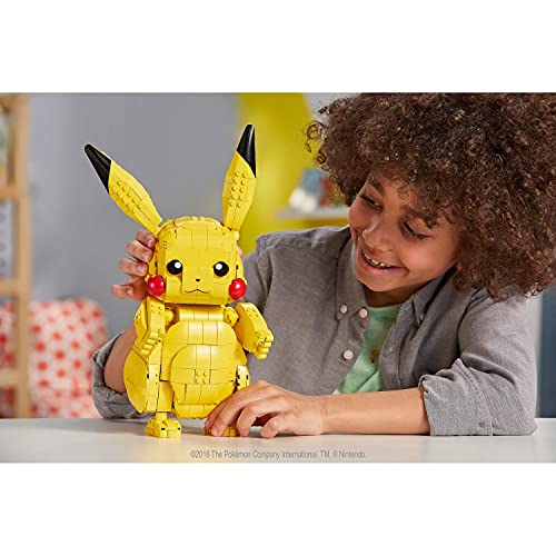 Mega Construx Pokemon Jumbo Pikachu Construction Set Toy Mega   