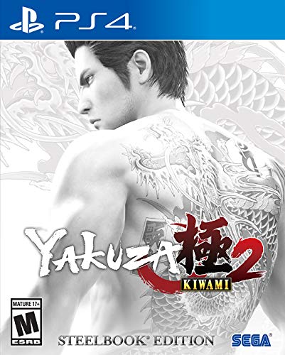Yakuza Kiwami 2 (SteelBook Edition) - (PS4) PlayStation 4 Video Games SEGA