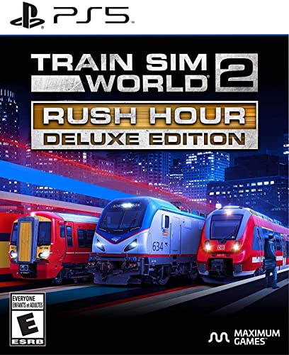 Train Sim World 2: Rush Hour Deluxe Edition - (PS5) PlayStation 5 [UNBOXING] Video Games Maximum Games   