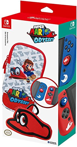HORI Accessory Set (Super Mario Odyssey) - (NSW) Nintendo Switch