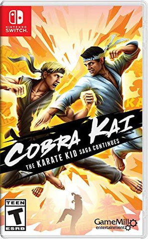 Cobra Kai: The Karate Kid Saga Continues - (NSW) Nintendo Switch [Pre-Owned] Video Games GameMill Entertainment   