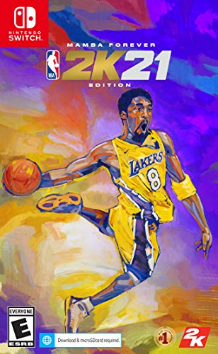 NBA 2K21 (Mamba Forever Edition) - Nintendo Switch [Pre-Owned] Video Games 2K PRE-OWNED GAME CARTRIDGE WITH GAME CASE AND SLIP COVER  