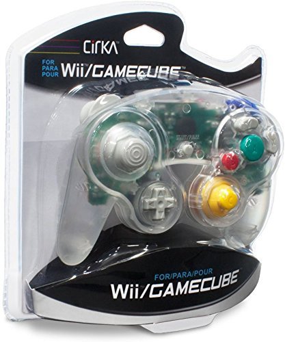 CirKa GameCube/Wii Wired Controller (Clear) - (GC) GameCube Accessories Cirka   