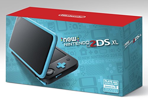 Nintendo New 2DS XL Console (Black + Turquoise) - Nintendo 3DS Consoles Nintendo   