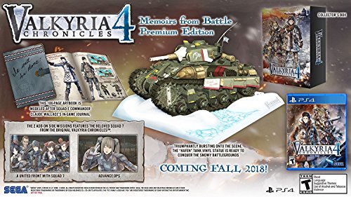 Valkyria Chronicles 4 (Memoirs From Battle Edition) - (PS4) PlayStation 4 Video Games SEGA   