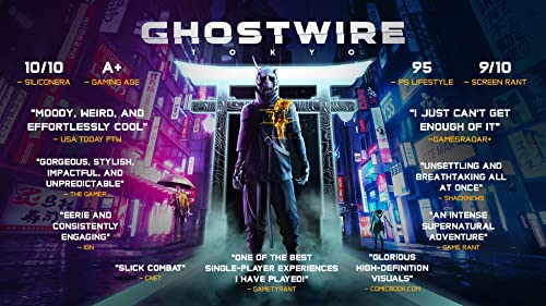 Ghostwire: Tokyo (Deluxe Edition) - (PS5) PlayStation 5 Video Games Bethesda   