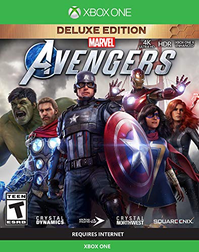 Marvel's Avengers: Deluxe Edition - (XB1) Xbox One Video Games Square Enix   