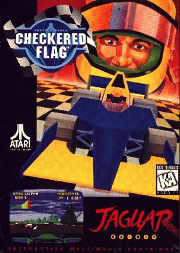 Checkered Flag - Atari Jaguar [Pre-Owned] Video Games Atari   
