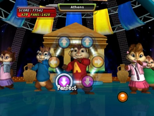 Alvin and the Chipmunks: The Squeakquel - Nintendo Wii Video Games Majesco   