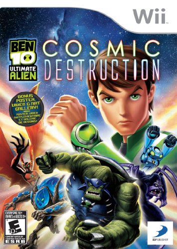 Ben 10 Ultimate Alien: Cosmic Destruction - Nintendo Wii [Pre-Owned] Video Games D3 Publisher   