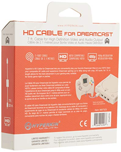 Hyperkin HD Cable for Dreamcast - SEGA Dreamcast Accessories Hyperkin   