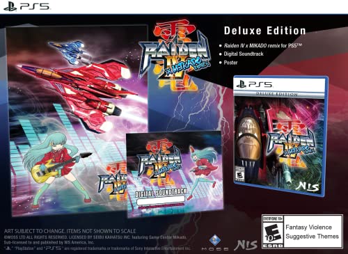 Raiden IV x MIKADO Remix: Deluxe Edition - (PS5) PlayStation 5 Video Games NIS America   