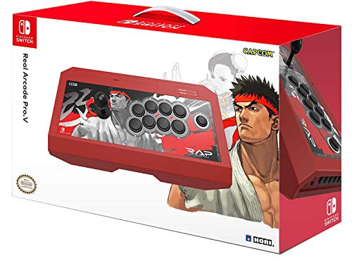 HORI Nintendo Switch Real Arcade Pro V (Street Fighter Ryu Edition) - (NSW) Nintendo Switch Accessories HORI   