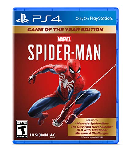 Marvel's Spider-Man: Game of The Year Edition - (PS4) PlayStation 4 Video Games PlayStation   