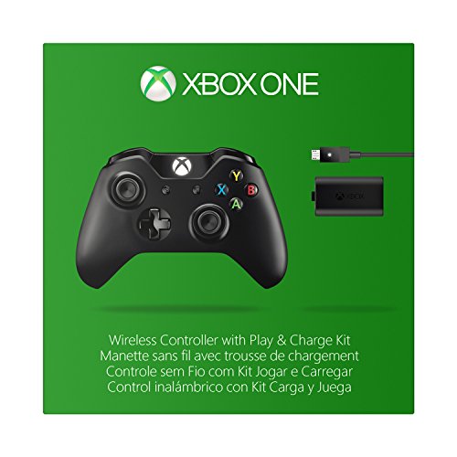 Xbox One Wireless Controller and Play & Charge Kit - (XB1) Xbox One Accessories Microsoft   