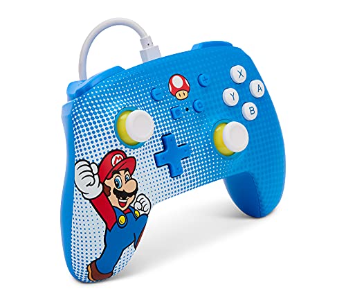PowerA Enhanced Wired Controller (Mario Pop Art) - (NSW) Nintendo Switch Accessories PowerA   