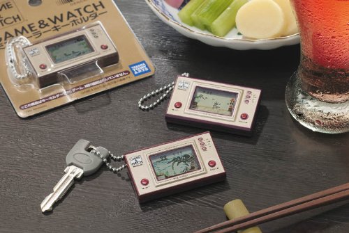 Game & Watch Handheld Display Panel Keychain (Chef) (Japanese Import) Accessories Takara Tomy   