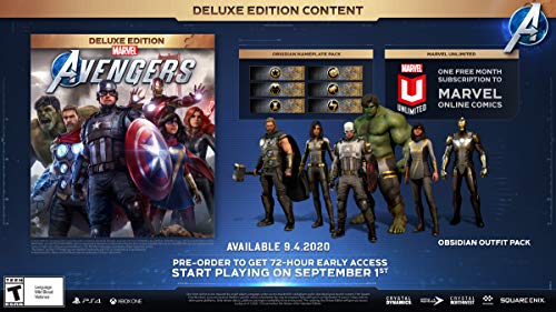 Marvel's Avengers: Earth's Mightiest Edition - (PS4) PlayStation 4 Video Games Square Enix