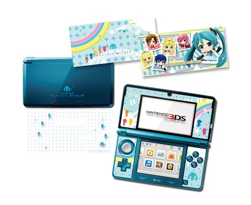 Nintendo 3DS Hatsune Miku Project Mirai 2 Body Cover Set - Nintendo 3DS ( Japanese Import ) Accessories Sega Games   