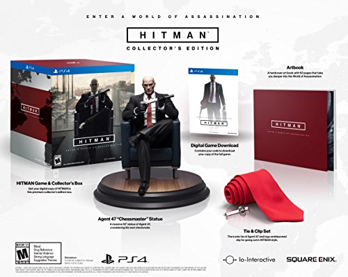 Hitman ( Collector's Edition ) - (PS4) PlayStation 4 Video Games Square Enix   