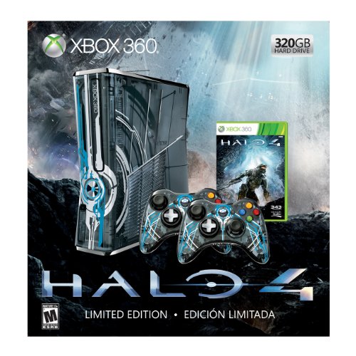 Microsoft Xbox 360 (Limited Edition Halo 4 Bundle) - Xbox 360 Consoles Microsoft   