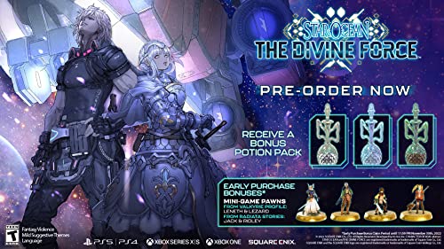 Star Ocean The Divine Force - (PS4) PlayStation 4 [UNBOXING] Video Games Square Enix   