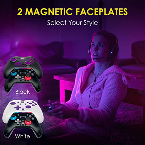 Mobile Gaming Corps MGC Switchplate Wireless Controller (Black/White) J&L Game