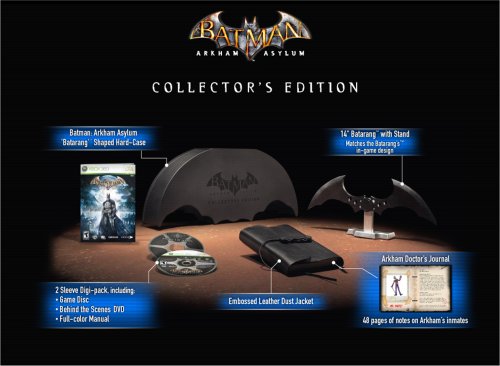 Batman: Arkham Asylum (Collector's Edition) - Xbox 360 [Pre-Owned] Video Games WB Games