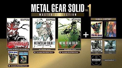 metal gear x Metal Gear Solid Vol 1 Master Collection