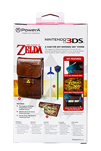 PowerA The Legend of Zelda Adventurer's Pouch - Nintendo 3DS Accessories PowerA   