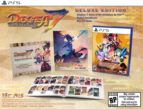 Disgaea 7: Vows of the Virtueless (Deluxe Edition) - (PS5) PlayStation –  J&L Video Games New York City