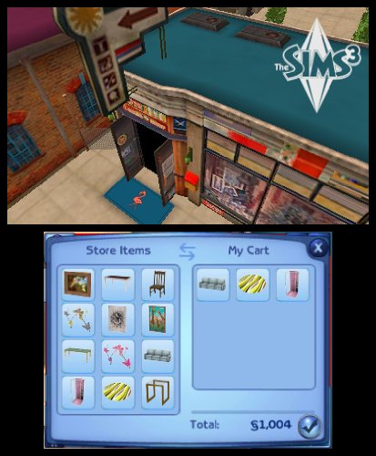 The Sims 3 - Nintendo 3DS [Pre-Owned] Video Games Electronic Arts   