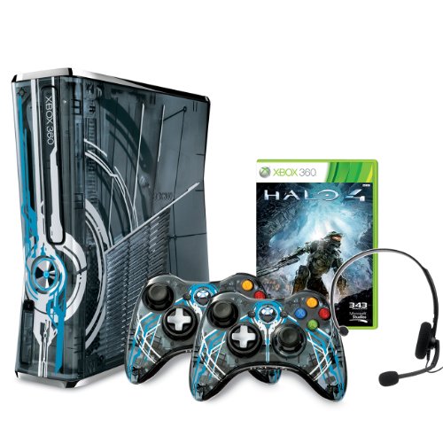 Microsoft Xbox 360 (Limited Edition Halo 4 Bundle) - Xbox 360 Consoles Microsoft   