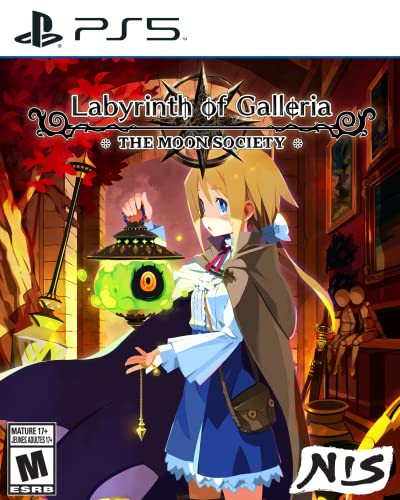 Labyrinth of Galleria: The Moon Society - (PS5) PlayStation 5 Video Games NIS America   