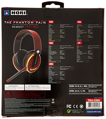 HORI Metal Gear Solid V: The Phantom Pain Limited Edition Headset Type - (PS4) PlayStation 4 Accessories HORI   