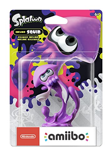 Inkling Squid (Neon Purple) (Splatoon series) - Nintendo Amiibo (Japanese Import) Amiibo Nintendo   