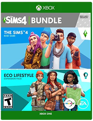The Sims 4 Plus Eco Lifestyle Bundle - (XB1) Xbox One [Pre-Owned] Video Games Electronic Arts   
