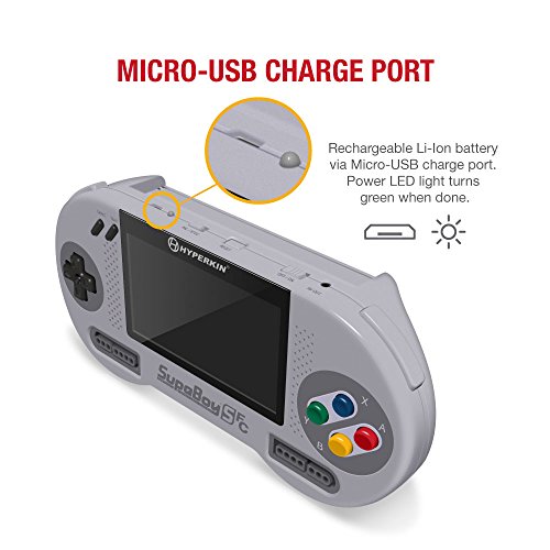 Hyperkin SupaBoy SFC Portable Pocket Console - (SNES) Super Nintendo CONSOLE Hyperkin   