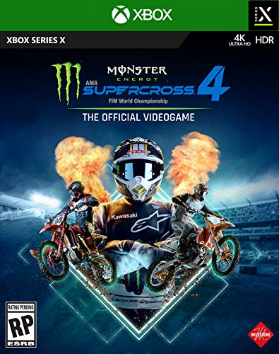 Monster Energy Supercross 4 - Xbox Series X Video Games Deep Silver   