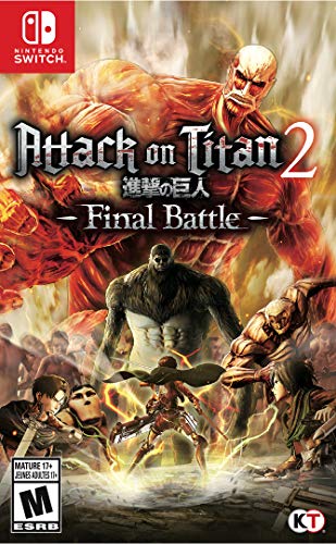 Attack On Titan 2: Final Battle - (NSW) Nintendo Switch Video Games Koei Tecmo   