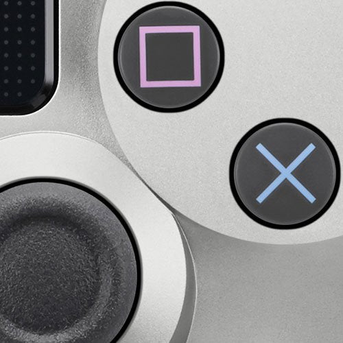 SONY Dualshock 4 Wireless Controller (Silver) - (PS4) PlayStation 4 Accessories Sony   