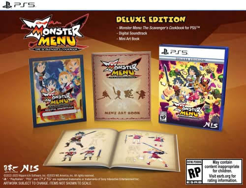 Monster Menu: The Scavenger’s Cookbook (Deluxe Edition) - (PS5) PlayStation 5 Video Games NIS America   