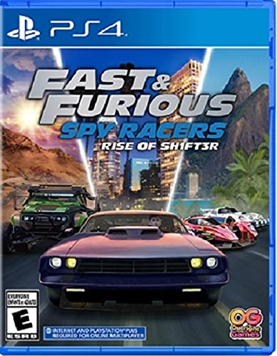 Fast & Furious: Spy Racers Rise of SH1FT3R - (PS4) PlayStation 4 Video Games Outright Games   