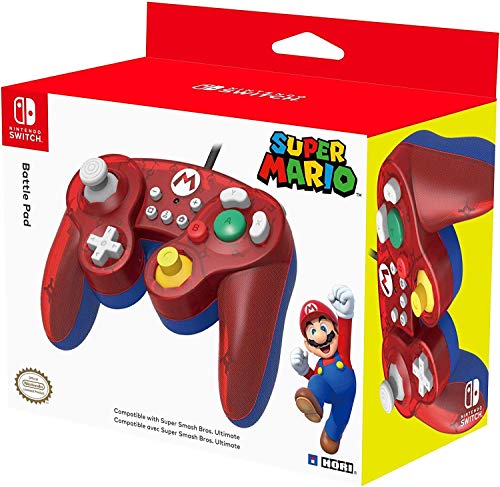 HORI Nintendo Switch Battle Pad (Mairo) - (NSW) Nintendo Switch Accessories HORI   