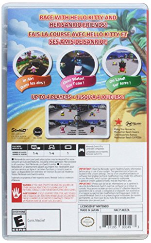 Hello Kitty Kruisers with Sanrio Friends - (NSW) Nintendo Switch Video Games Rising Star Games   