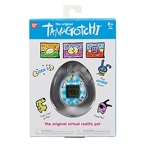 The Original Tamagotchi (Flower Gingham) - Tamagotchi Toy Tamagotchi   